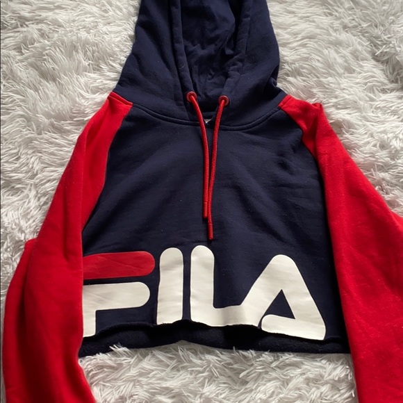 Fila cropped hoodie - Picture 3 of 3